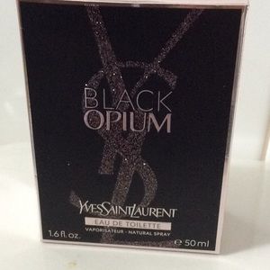 Black Opiom Eau de Toilette 1.6 fluid ounces.